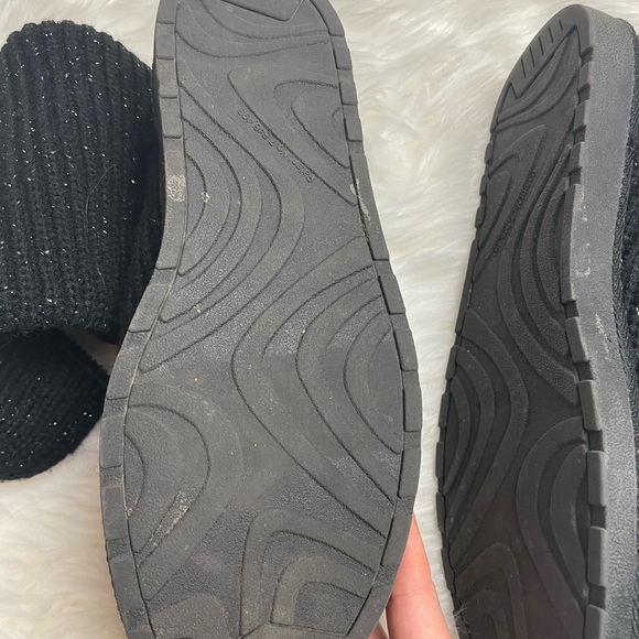 Women’s SO Black Sparkly Sweater Boot Size 9M - Picture 5 of 9